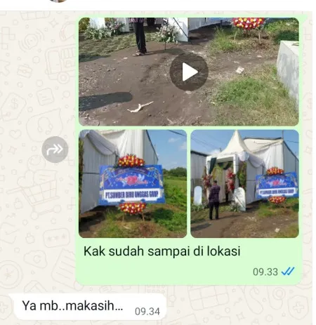 Pengiriman Karangan Bunga Blimbing